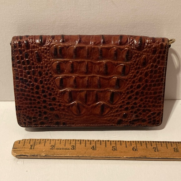 Brahmin minuette bag in pecan. Missing strap - Picture 1 of 11